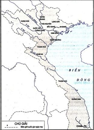Lược đồ hành chính nước Đại Việt thời Lê sơ 1428 - 1527