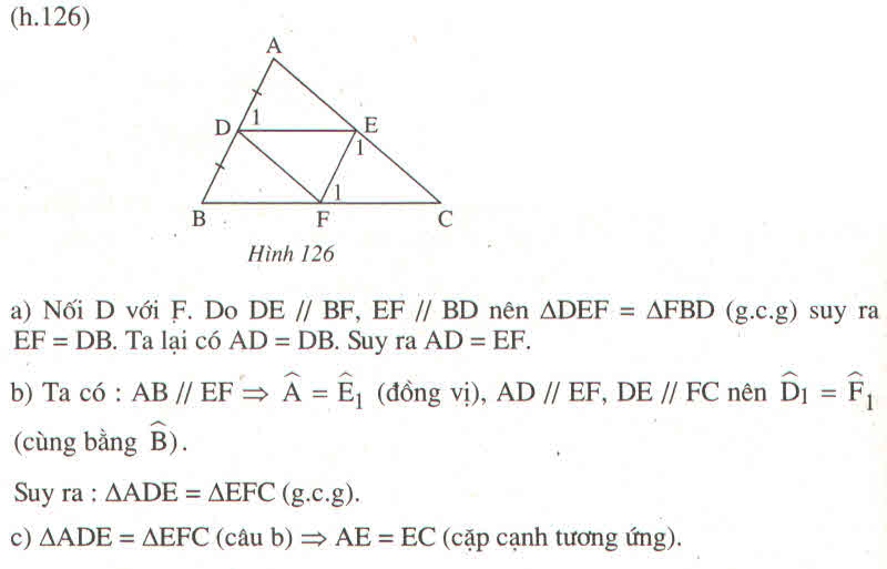 Trường hợp bằng nhau thứ ba của tam giác góc - cạnh - góc (g.c.g)