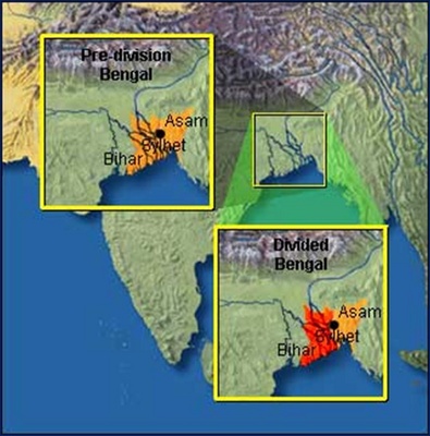 Bengal bị chia cắt năm 1905