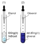 thí nghiệm Cu(OH)2 với glixerol