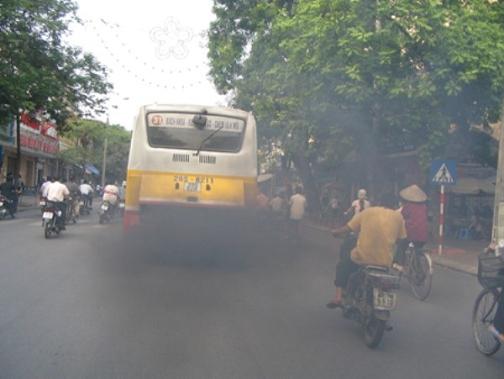 ô nhiễm không khí do giao thông